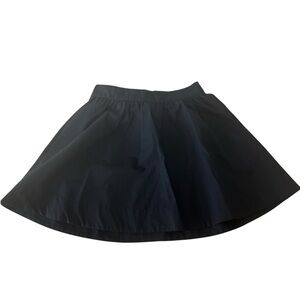 Kate‎ Spade Girls Coreen A Line Skirt Black Exposed Gold Tone Back Zipper 14 NWT